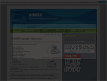 Tablet Screenshot of anmer.pl